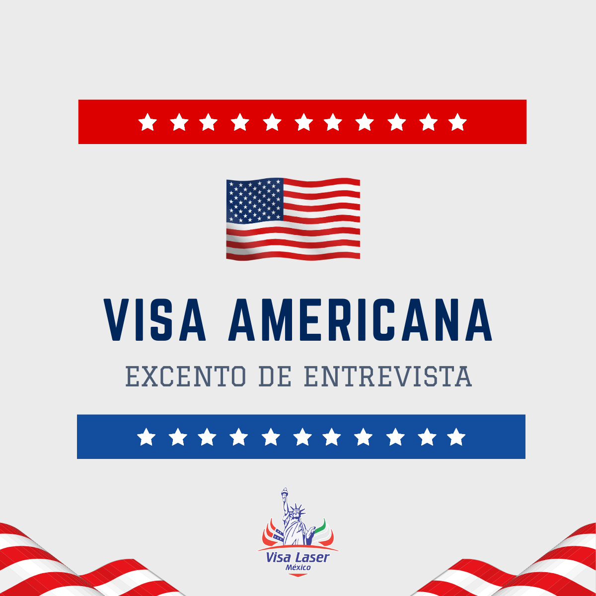 Visa Americana Exento de Entrevista