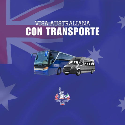 Visa australiana con transporte