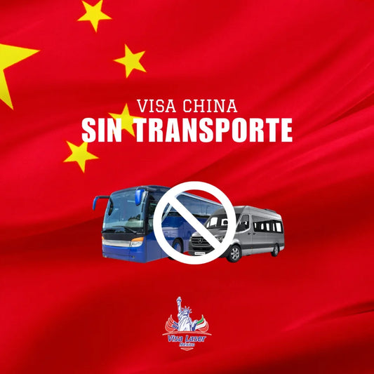 Visa China sin transporte