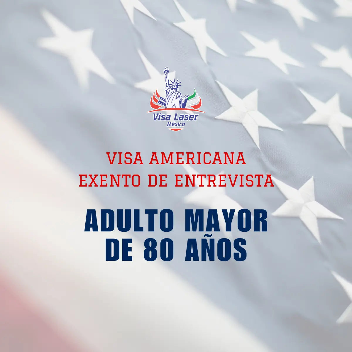 Visa para adulto mayor de 80 años exento de entrevista