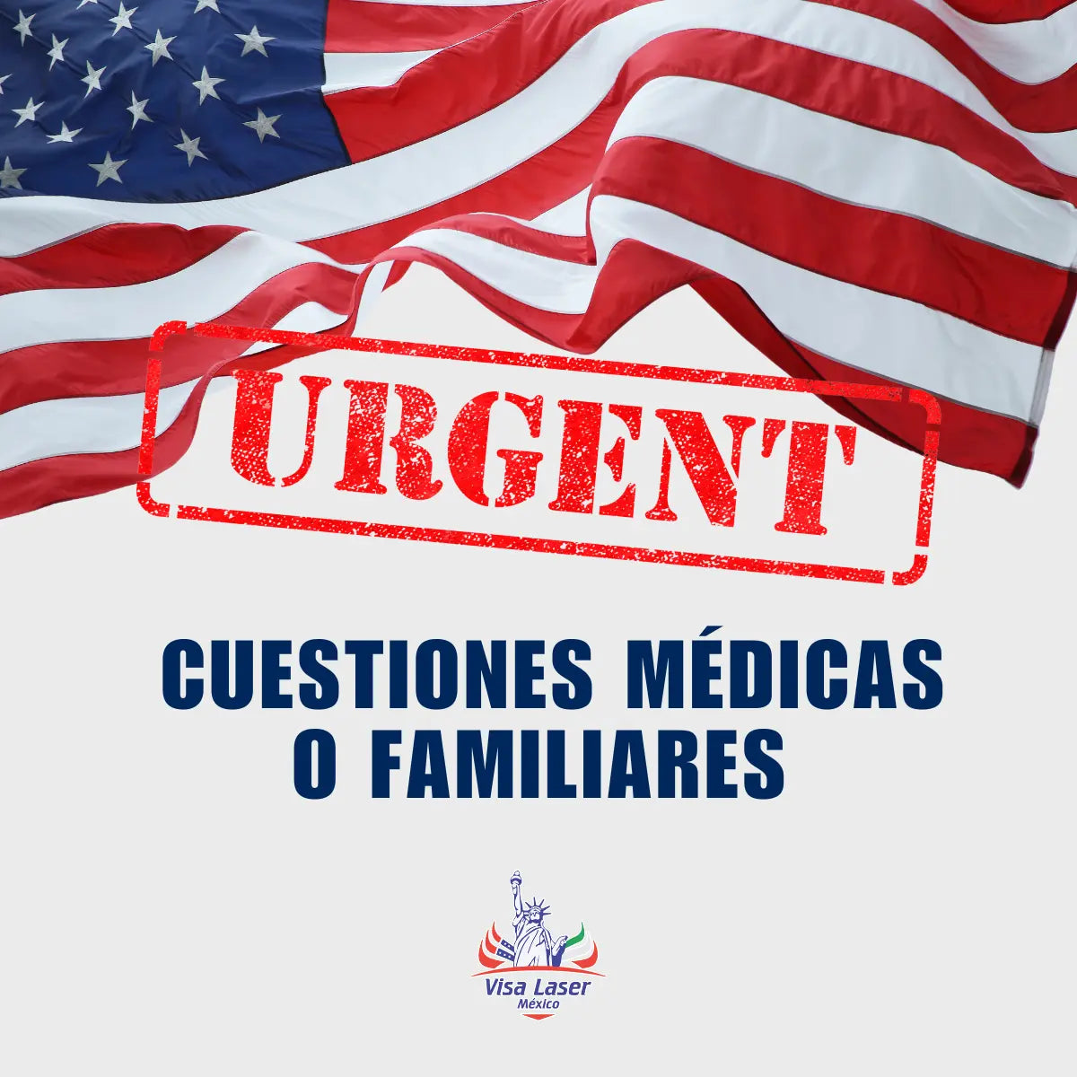 Urgente por cuestiones médicas o familiares