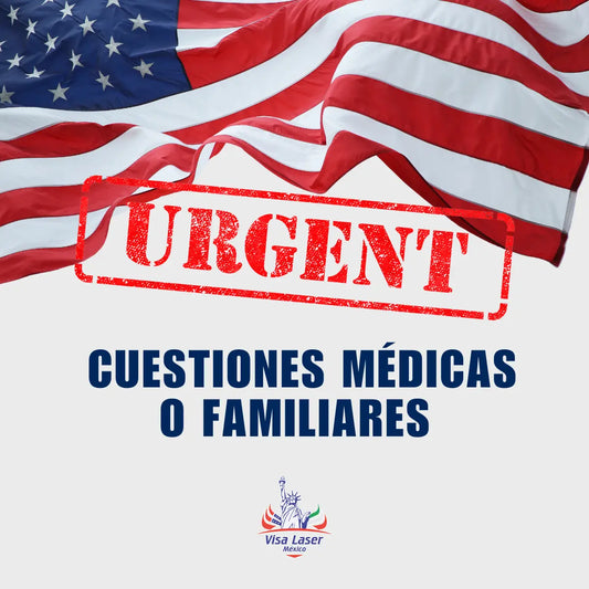 Urgente por cuestiones médicas o familiares