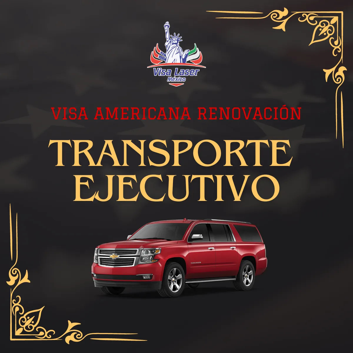 Transporte ejecutivo para solicitantes de renovación de visa